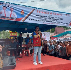 Acara Konsolidasi Dan Deklarasi Relawan Bobby-Surya Di Nias Hadir Ketua Tim Palito Maruli Siahaan