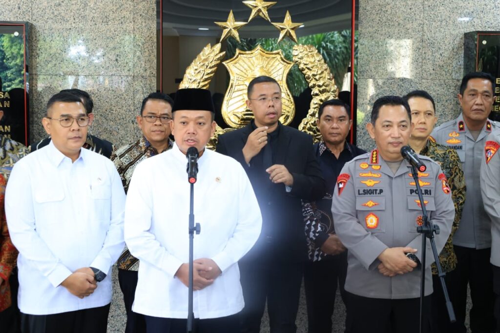 Kapolri Beri Dukungan Menteri ATR/BPN Dalam Pemberantasan Mafia Tanah Tanpa Toleransi