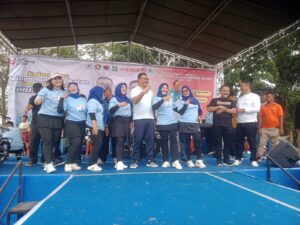 Kampanye Kesehatan, dr. Asri Ludin Tambunan Ajak Warga Bangun Sari Rutin Senam Sehat
