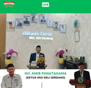 MUI Kab.Deli Serdang Mengajak Untuk Gunakan Hak Pilih dan Pilkada Damai : KH.Amir Panatagama