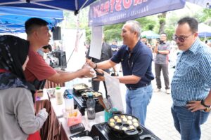 Peringatan Setahun Transformasi PTPN 1 Gelar Berbagi Sembako,Bazar UMKM dan Donor Darah