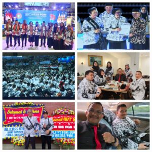 Pengurus PGRI Hadiri Puncak Peringatan HUT ke-79 PGRI dan HGN 2024