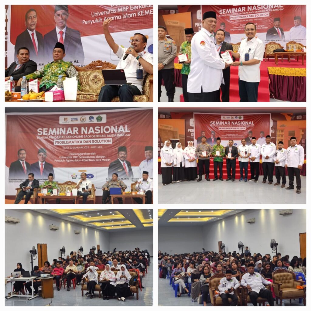 Kadis Kominfo Sumut Ilyas Sitorus di Seminar Nasional : Ajak Mahasiswa Hindari Judi Online
