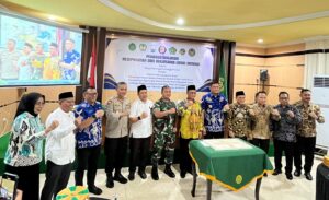 Peresmian Jembatan Mushollah Baitul Mahkamah dan Penandatanganan MoU : Kapolres Gowa Diwakili Wakapolres