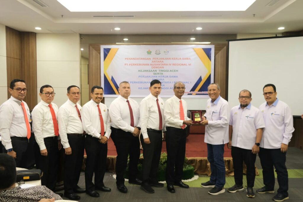 PTPN 1 Reg 1 Dan PTPN IV Reg VI Bangun Kerjasama Pengamanan Aset Negara Dengan Kajaksaan Tinggi Aceh